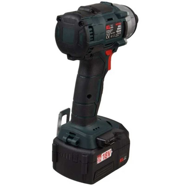 KL PRO KLDV1840B 18V/4.0Ah Li-İon Çift Akülü Kömürsüz Tork Vidalama Makinesi - Alet İste