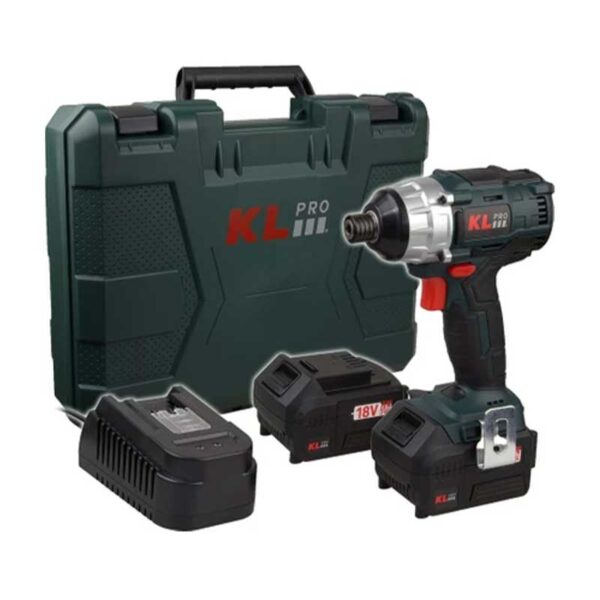KL PRO KLDV1840B 18V/4.0Ah Li-İon Çift Akülü Kömürsüz Tork Vidalama Makinesi - Alet İste