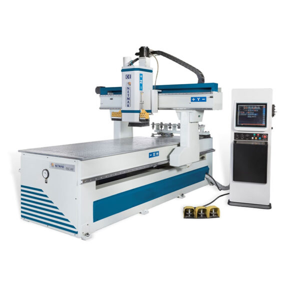 Netmak CNC 2411 Freze ve Kapı Makinası - aletiste