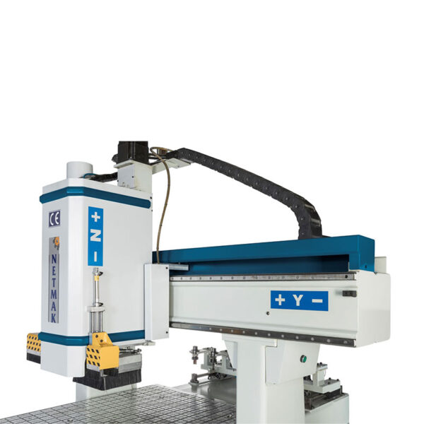 Netmak CNC 2411 Freze ve Kapı Makinası - aletiste