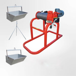 Özyaşar Makina 4 HP Yerden Kumandalı İnşaat Vinci