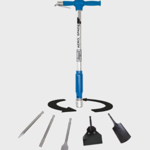 Scheppach AERO2SPADE Pnömatik Havalı Kırıcı 27joules 6.3 Bar + 5 parça